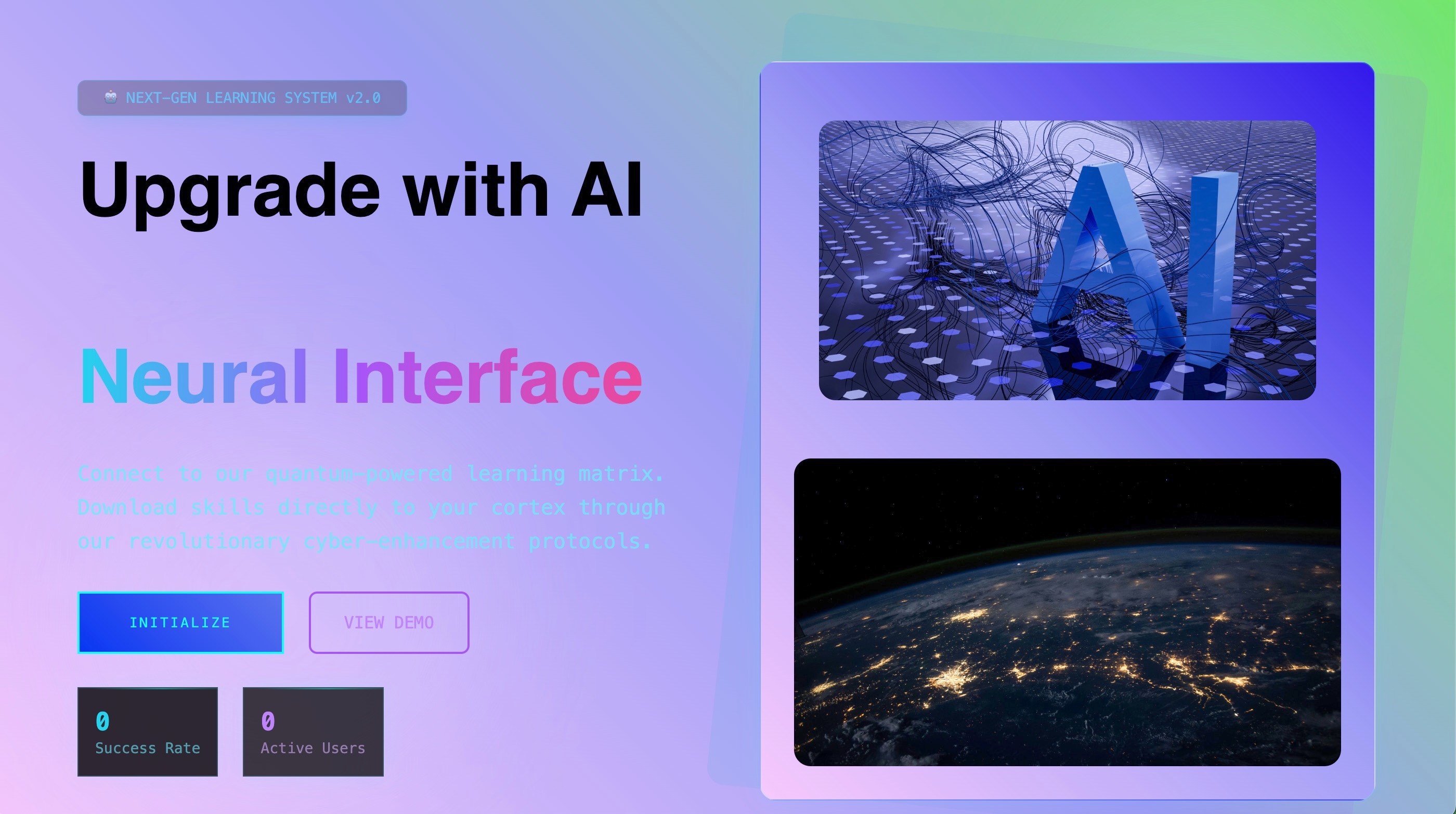 Webdone-AI-landing-page-cyperpunk