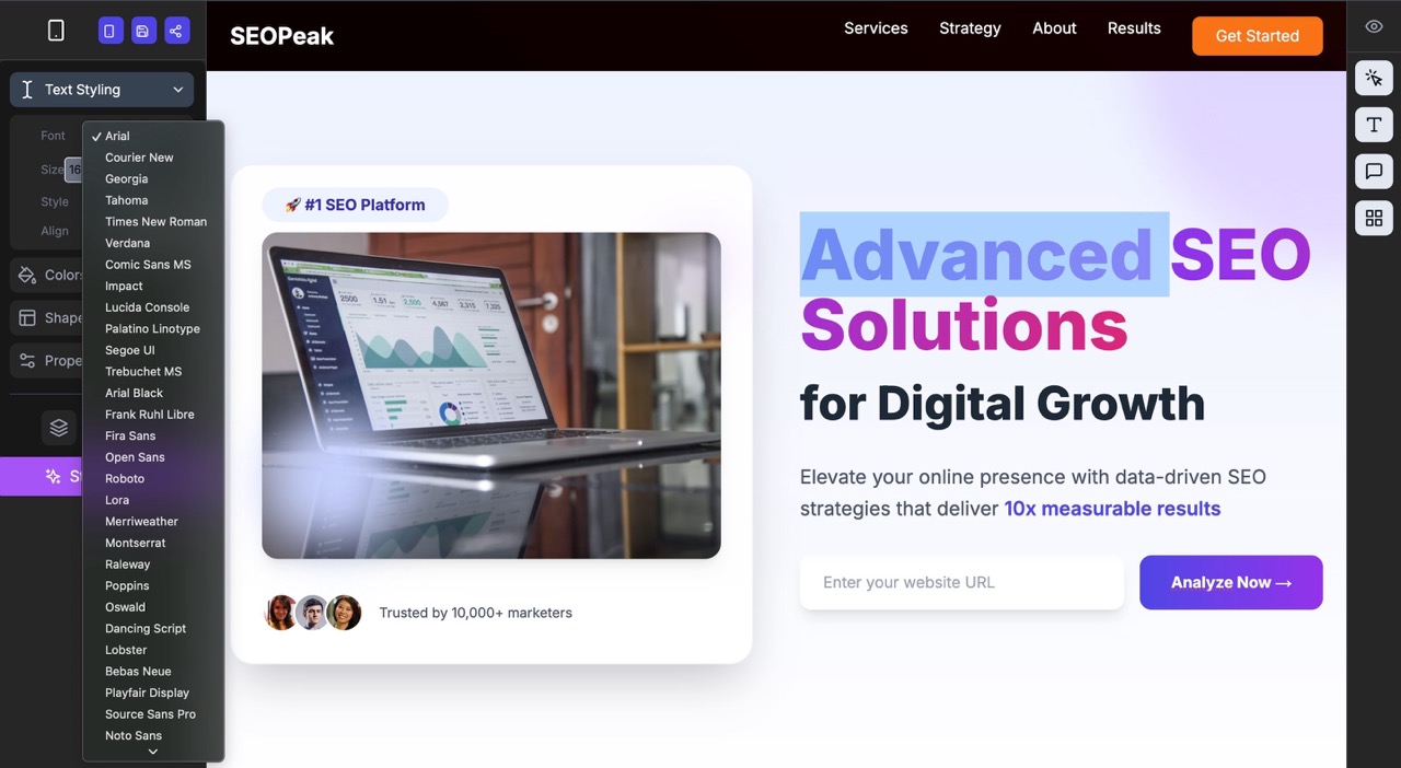 AI Builder webdone